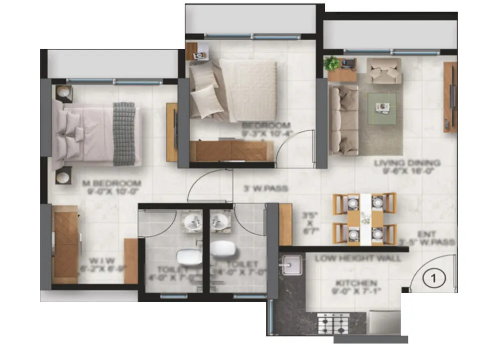 2BHK